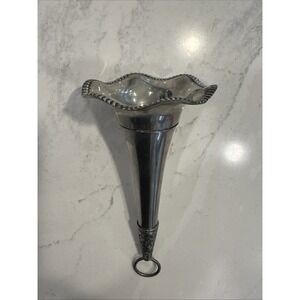 Victorian Silver, Posey Holder Tussie Mussie Nosegay Bouquet Ring Handle